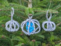 Bastelset für drei Christbaumkugeln aus...