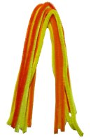 Pfeifenreiniger 10 Stück 8mm x 50cm Gelbtöne
