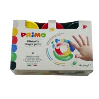 Primo Fingerfarben Set 6x50g – auswaschbar &...