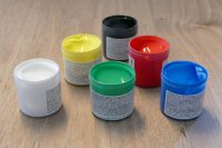Primo Fingerfarben Set 6x50g – auswaschbar &...