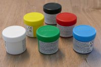 Primo Fingerfarben Set 6x50g – auswaschbar & ungiftig – ab 2 Jahren
