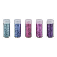 Glitzerpulver, Glitter, Glimmer 10gr in Streudose in verschiedenen Farben