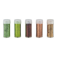 Glitzerpulver, Glitter, Glimmer 10gr in Streudose in verschiedenen Farben