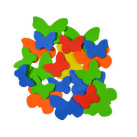 Moosgummi Schmetterlinge selbstklebend, circa 20...