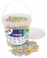 Playbox Bügelperlen 5000 Stück pastell Farbmix...