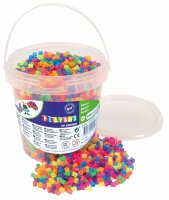 Playbox Bügelperlen 5000 Stück neon Farbmix im...