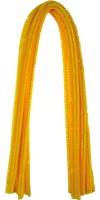 Pfeifenreiniger 10 Stück 8mm x 50cm Ocker