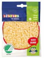 Playbox Bügelperlen 1000 Stück midi hellgelb
