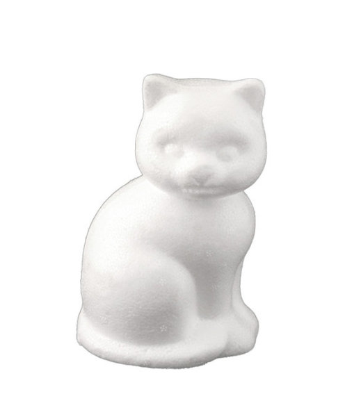 Styropor Katze 130mm
