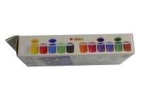 Primo Premium Qualitätsschulmalfarbe 12 Farben sortiert je 25ml