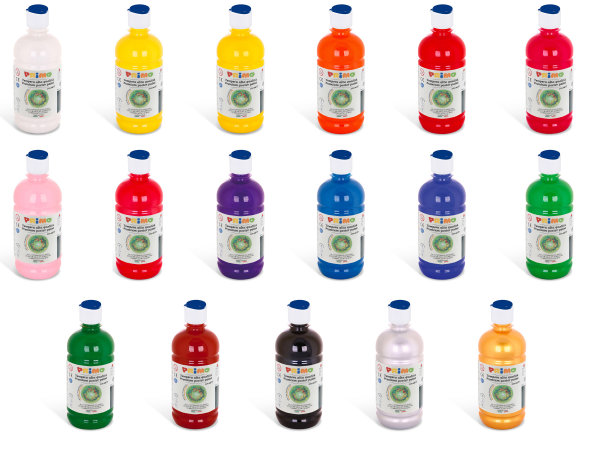Primo Premium Qualitätsschulmalfarbe 500ml
