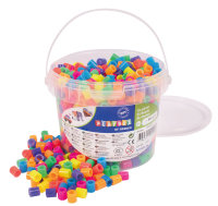Playbox XL Bügelperlen 900 Stück neon Farbmix...