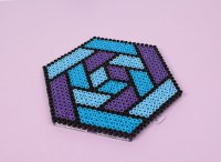 Playbox Stiftplatte Sechseck groß erweiterbar ca. 14 x 16cm