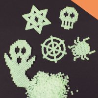Playbox Bügelperlen 1000 Stück midi - Glow in the dark / nachtleuchtend