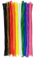 Pfeifenreiniger 100 Stück 8mm x 50cm bunt