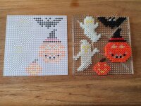 Bügelperlen Set midi - Halloween-Motive (Geist) 1000...