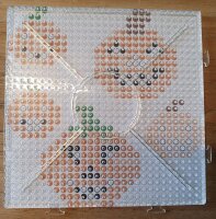 Bügelperlen Set midi - Halloween Kürbisse 1000...