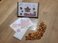 Bügelperlen Set midi - Herbstblätter (gr....