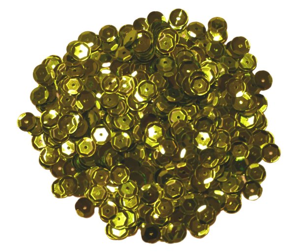 Pailletten 8mm gewölbt - 15gr hellgrün