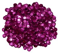 Pailletten 8mm gewölbt - 15gr rosa