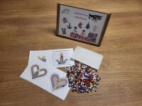 Bügelperlen Set midi - 13 weihnachtliche Motive 1250...