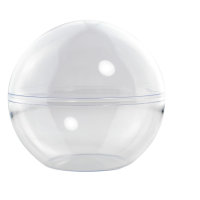 Acryl Kugel transparent, stehend zum Befüllen 140mm