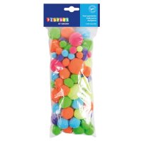 Neon Pompoms – 100 flauschige Pompons in...