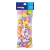Pastell Pompoms – 100 flauschige Pompons in sanften...