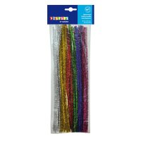 Pfeifenreiniger, Chenilledraht 50 Stück 6mm x 30cm...