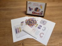 Bügelperlen ABC-Set midi - Schulanfang/Einschulung...